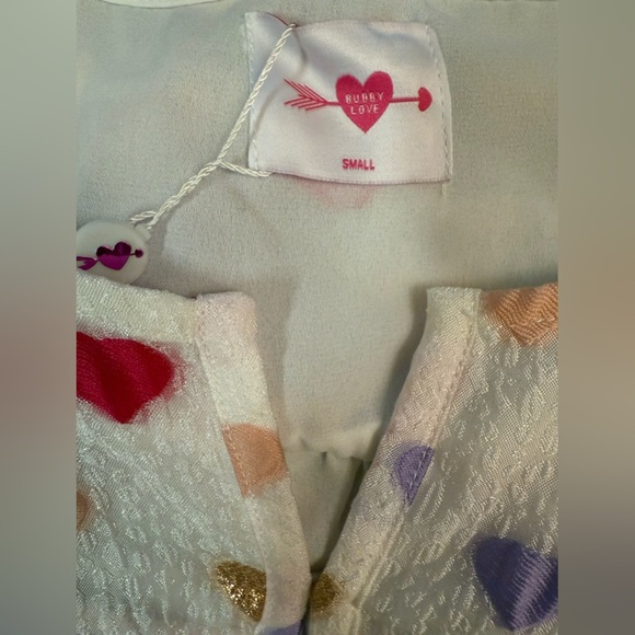 NWT Buddy Love NORMA RUFFLE SHORT DRESS - KISSING BOOTH Size Small - Picture 11 of 12